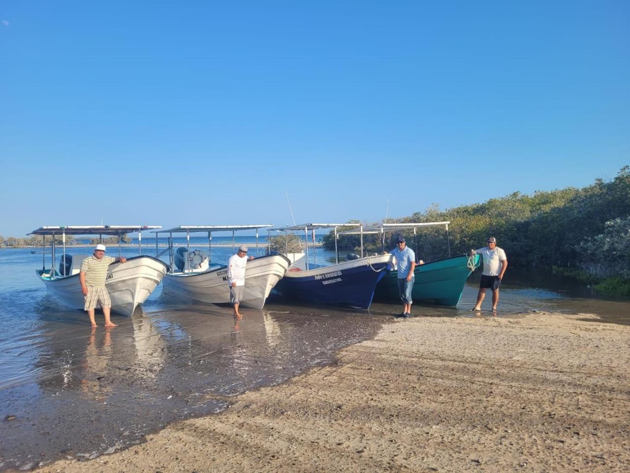 Hotel- Whale Tours And Sport Fishing Vista Mag-Bay Puerto San Carlos Exteriör bild
