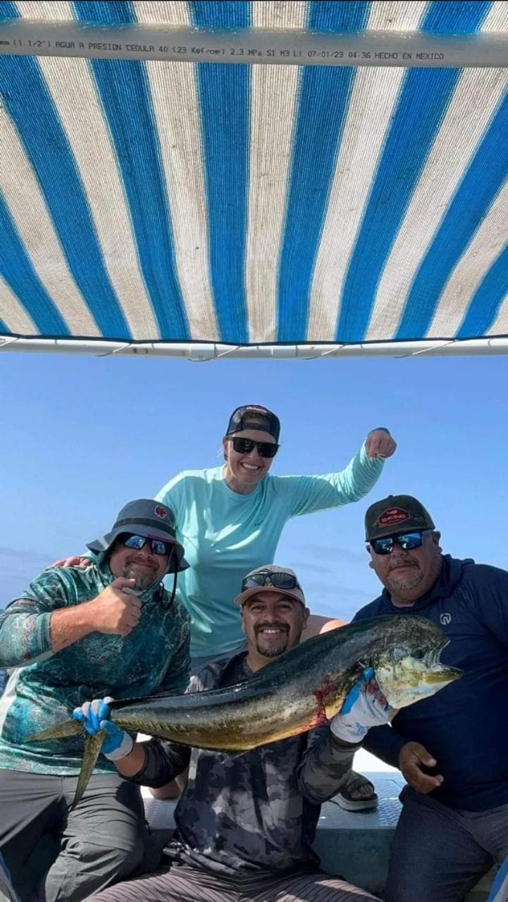 Hotel- Whale Tours And Sport Fishing Vista Mag-Bay Puerto San Carlos Exteriör bild